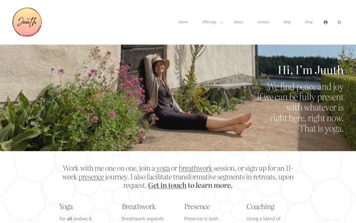 Screenshot of juuth.com