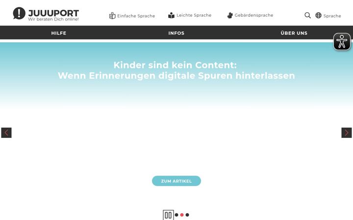 Ekrano kopija juuuport.de