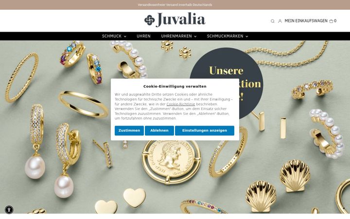 Screenshot of juvalia.de