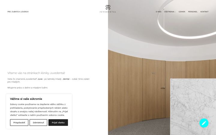 Screenshot of juvedental.sk