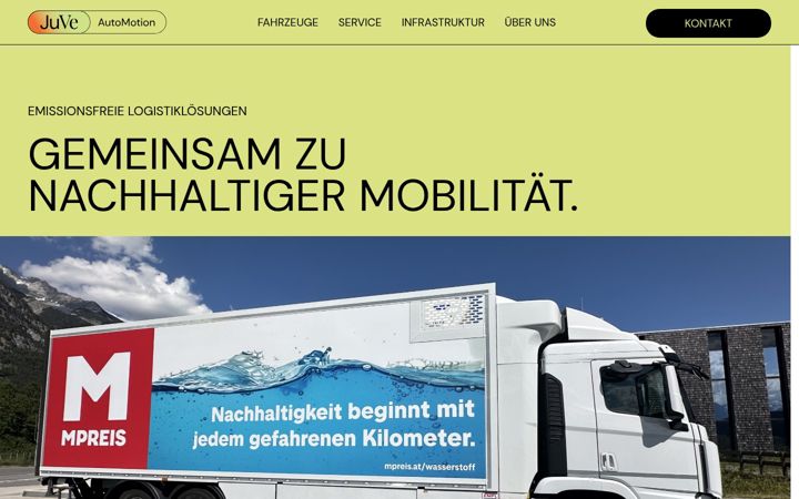 Screenshot of juvemotion.at