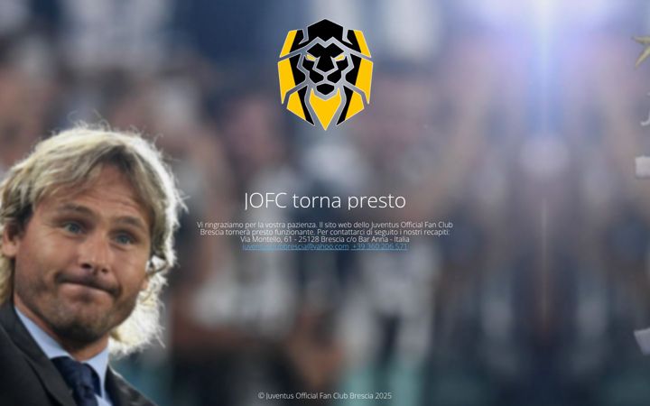 Screenshot of juventusclubbrescia.it