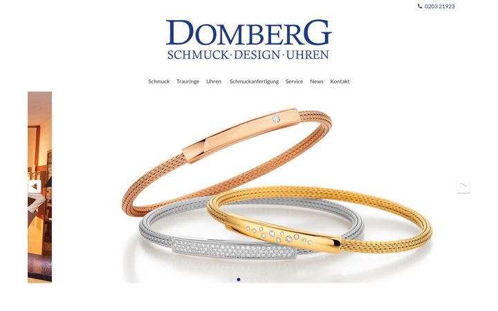 Screenshot of juwelier-domberg.de