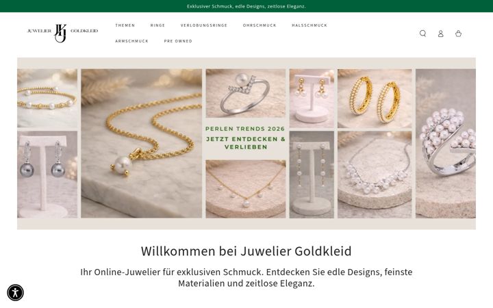 Screenshot of juwelier-goldkleid.de