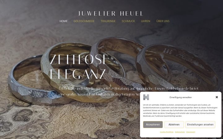 Screenshot of juwelier-heuel.de