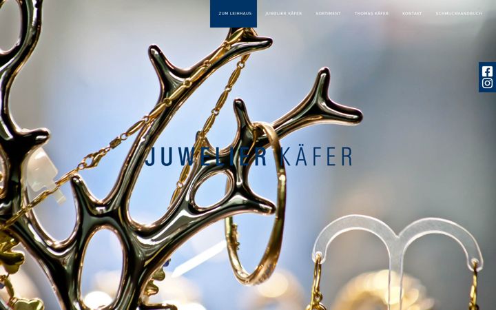 Screenshot of juwelier-kaefer.de