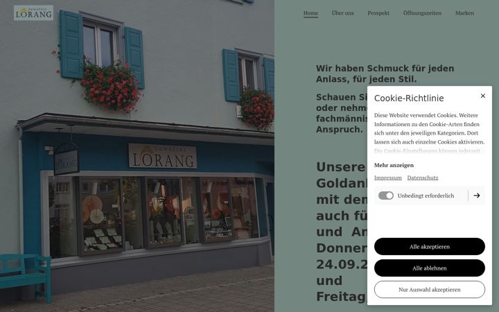 Screenshot of juwelier-lorang.de