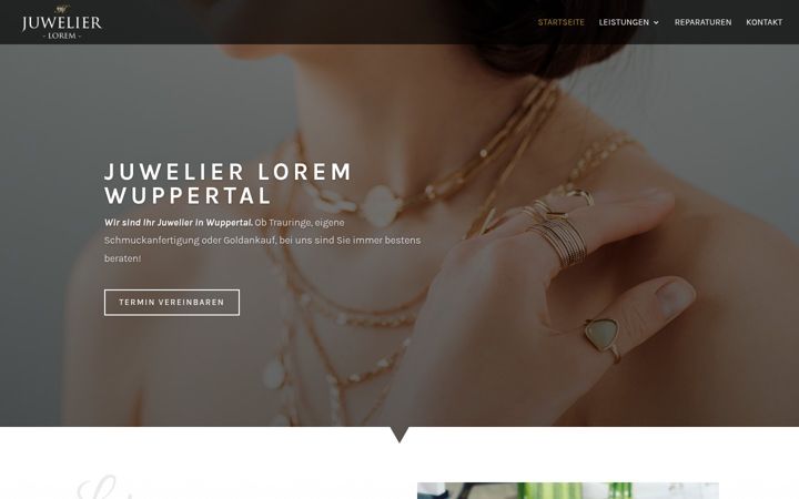 Ekrano kopija juwelier-lorem.de