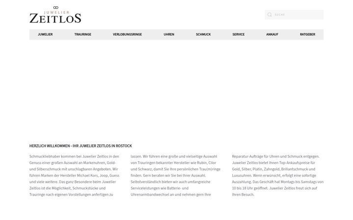 Screenshot of juwelier-zeitlos.de