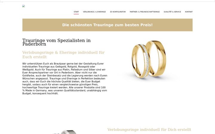 Screenshot of juwelieradam.de
