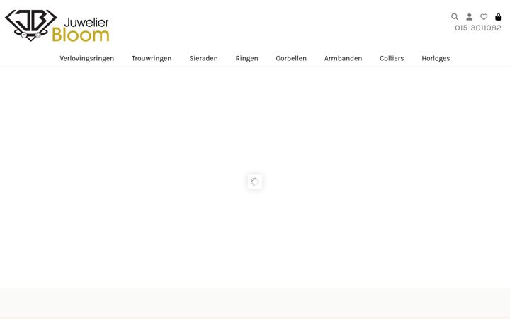 Screenshot of juwelierbloom.nl