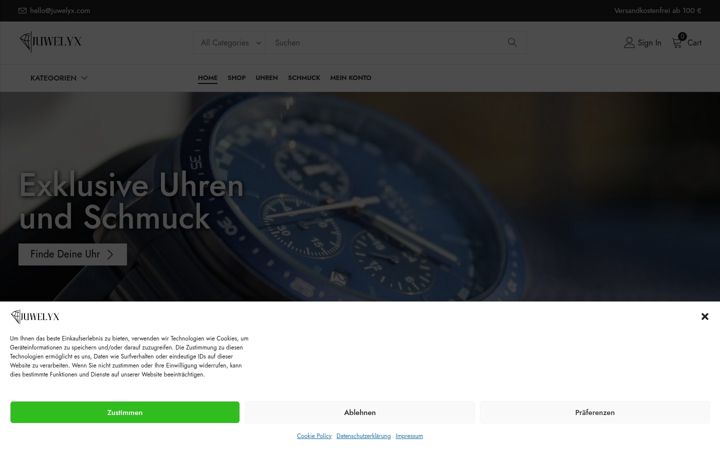 Screenshot of juwelyx.com