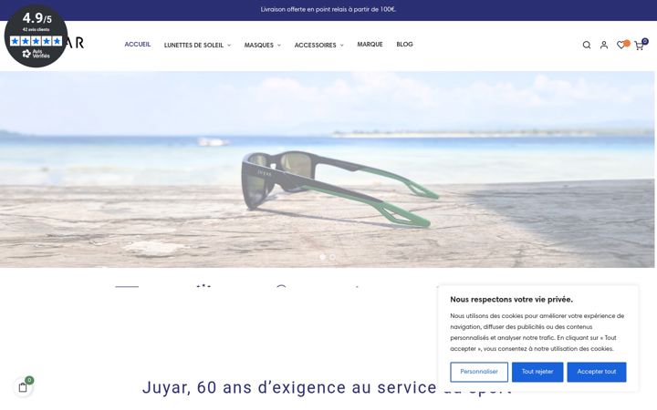 Screenshot of juyar.fr