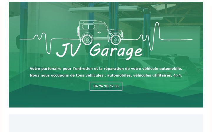 Screenshot of jvgarage.fr