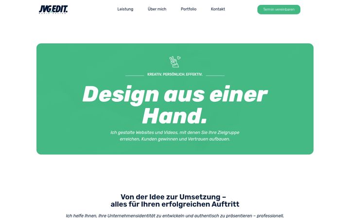 Screenshot of jvgedit.com