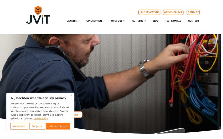 Screenshot of jvit.be