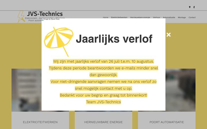 Screenshot of jvs-technics.com