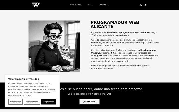 Screenshot of jvwebs.com