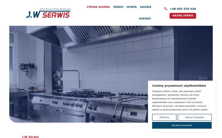 Screenshot of jw-serwis.com.pl