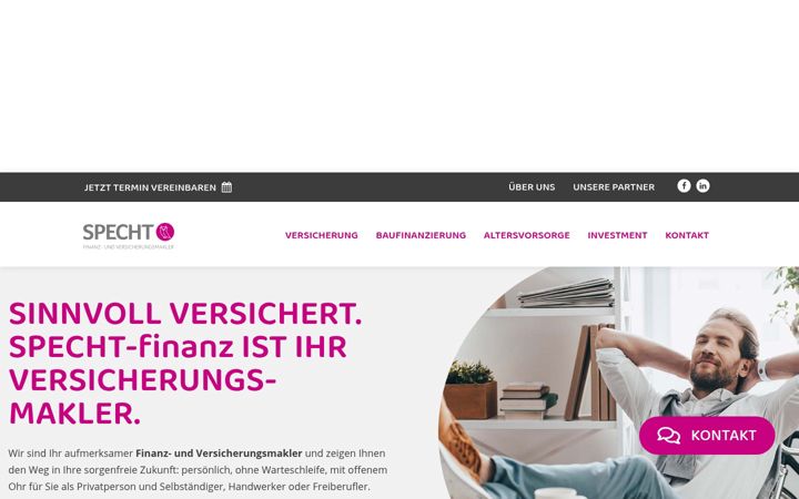 Screenshot of jw-specht.de