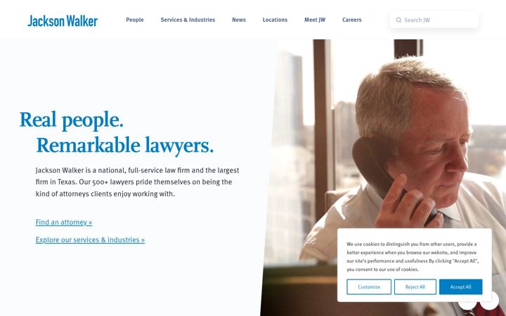 Screenshot of jw.com