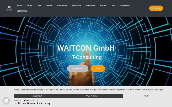 Screenshot of jwa-info.de