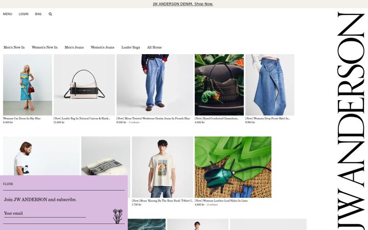 Screenshot ta' jwanderson.com