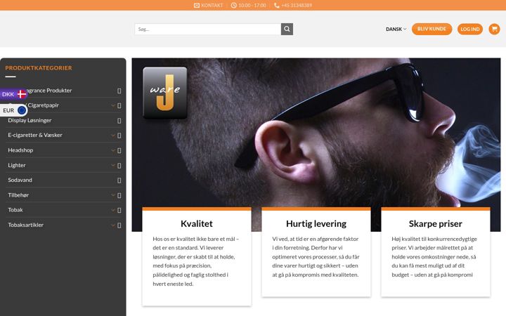 Екранна снимка на jwareb2b.com