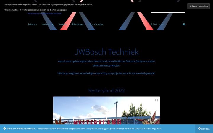 Screenshot of jwbosch.nl