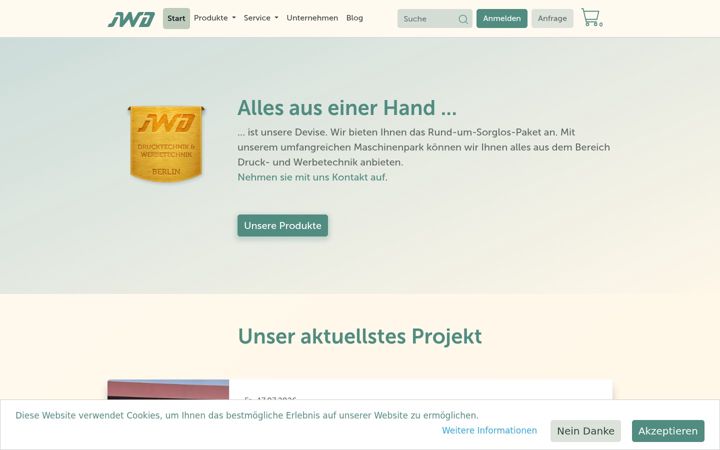 Screenshot of jwdberlin.de