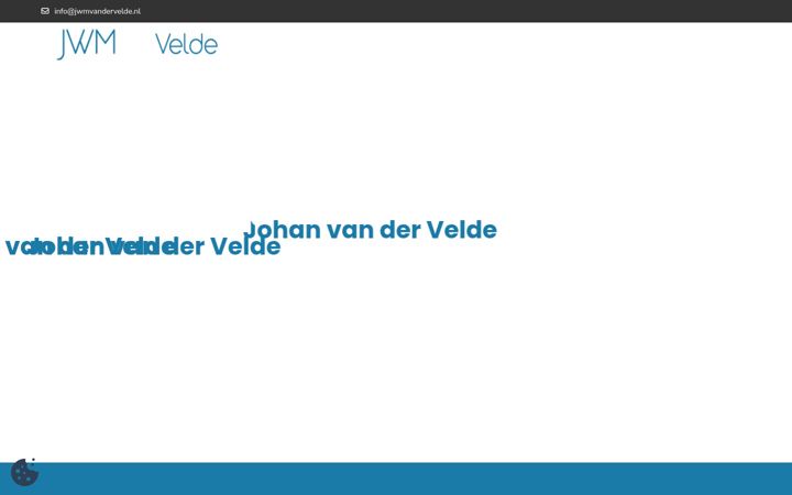 Screenshot of jwmvandervelde.nl