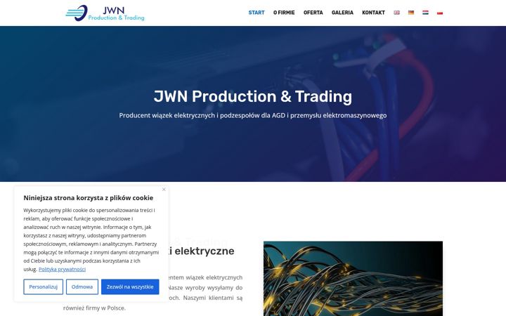 Screenshot of jwn-trading.pl