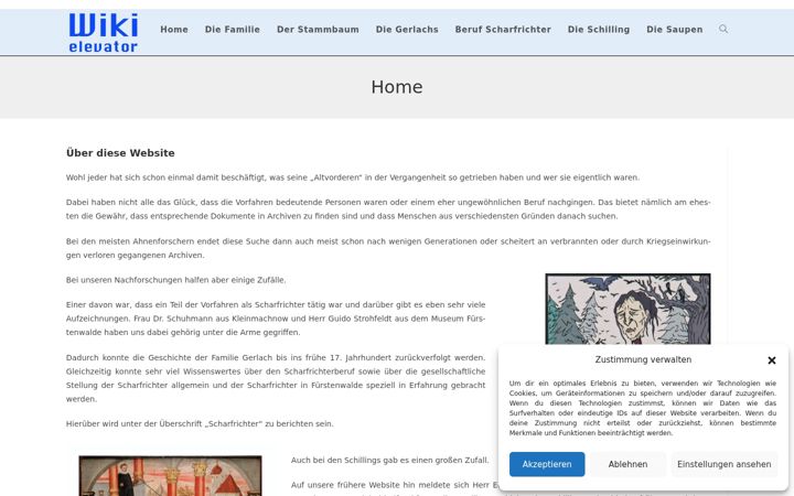 Screenshot of jwo-home.de
