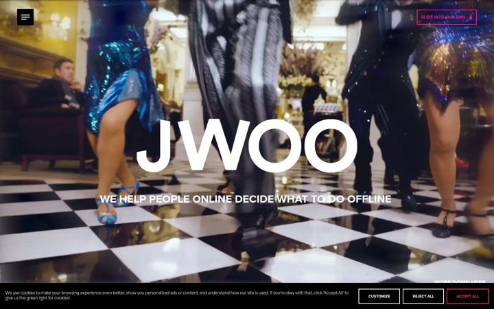 Screenshot of jwoosocial.com
