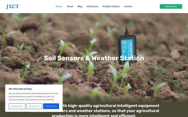 Screenshot of jxctr.com