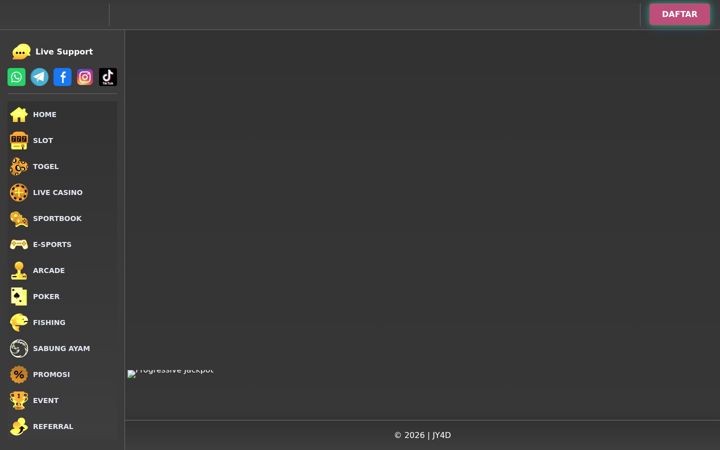 Screenshot of jy4d.net