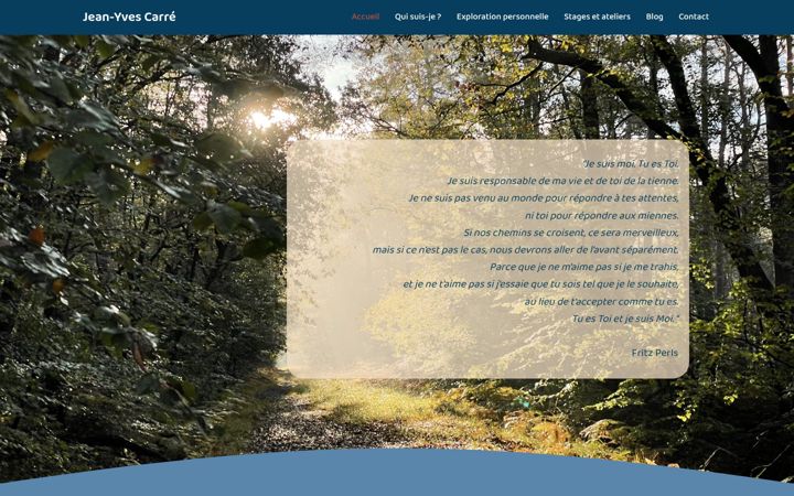 Screenshot of jycarre.fr