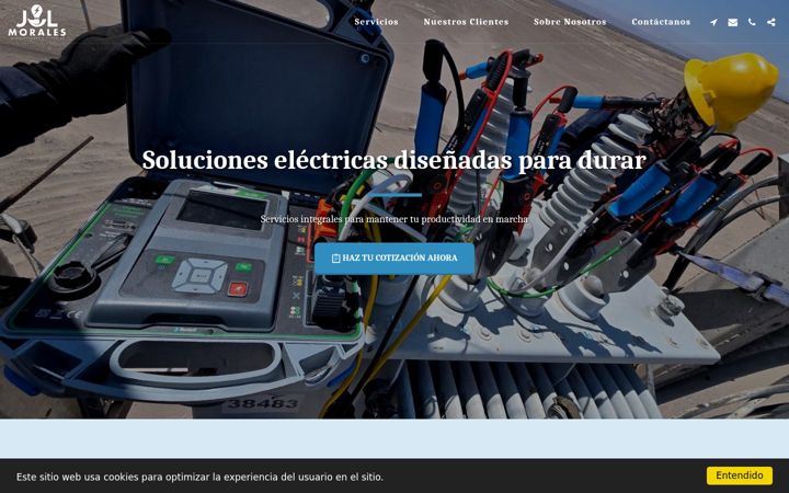 Screenshot of jylmorales.com