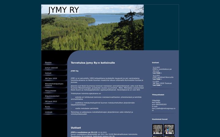 Screenshot of jymykeskisuomi.net