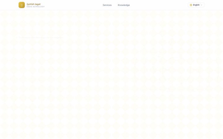 Screenshot of jyotishjagat.com