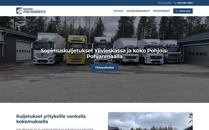 Captura de pantalla de jyrkiheinonen.fi