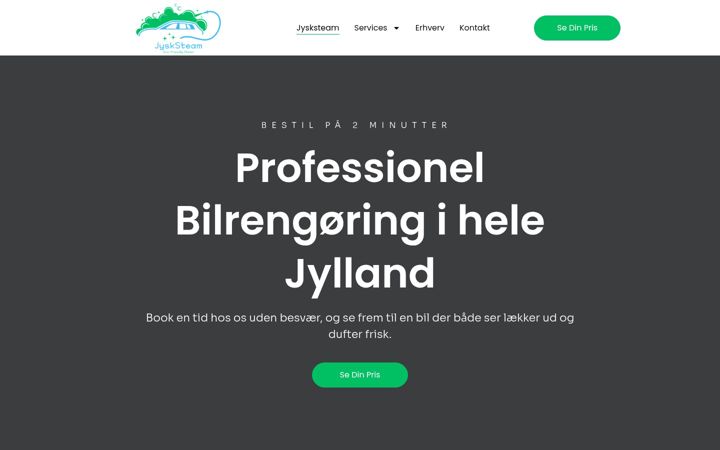 Snimka zaslona za jysksteam.dk