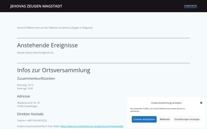 Screenshot of jz-magstadt.de
