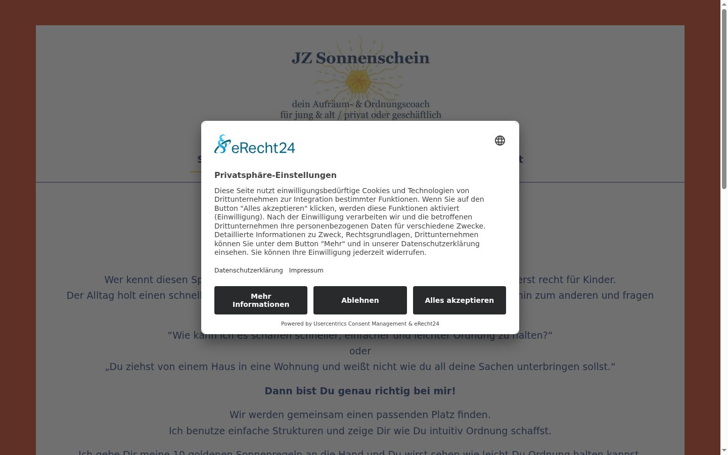 Ekrānuzņēmums ar piekrišanas baneri, kas tika rādīts pirms jebkādas mijiedarbības