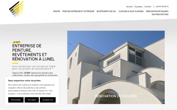 Screenshot of jzbat.fr