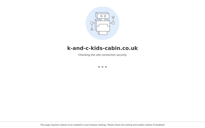 Screenshot of k-and-c-kids-cabin.co.uk