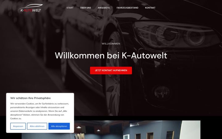 Screenshot of k-autowelt.de