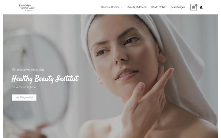 Screenshot of k-beauty-skincare.at