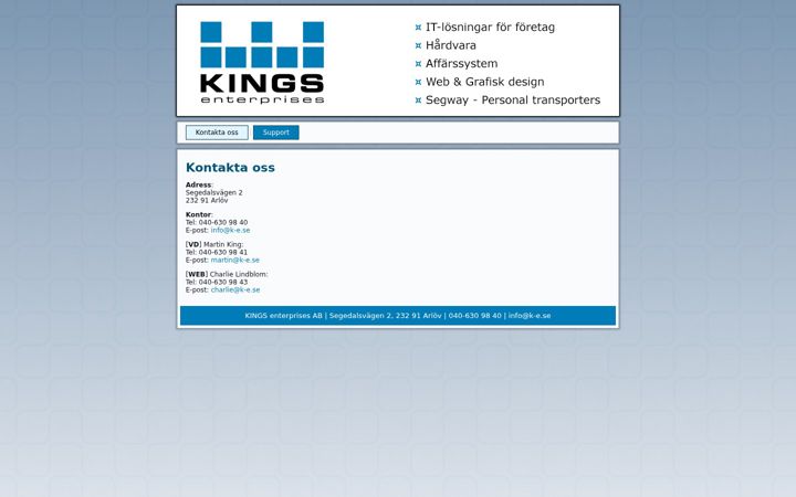 Screenshot of k-e.se