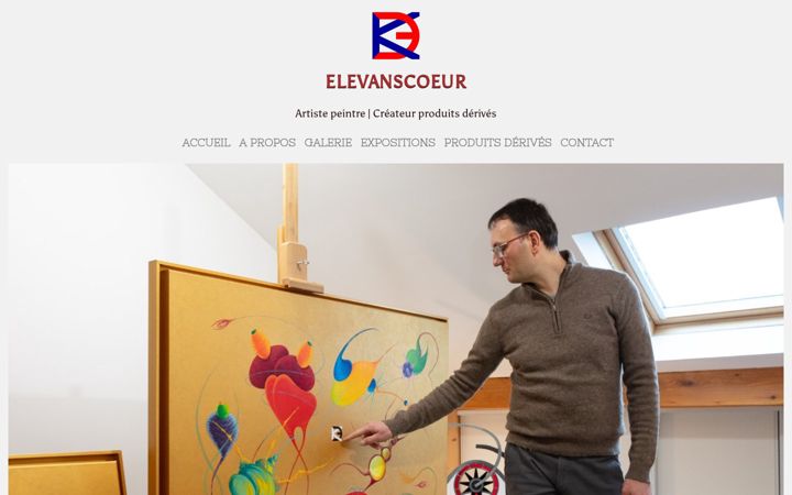 Screenshot of k-elevanscoeur.com